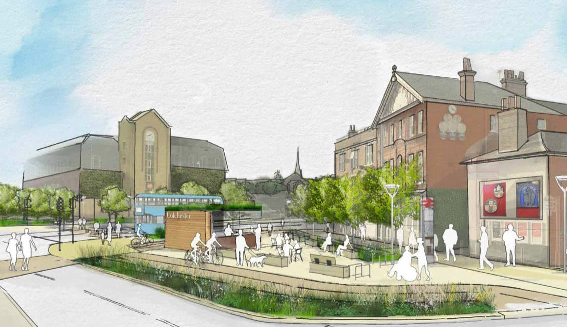 St Botolph s Circus Roundabout Essex County Council